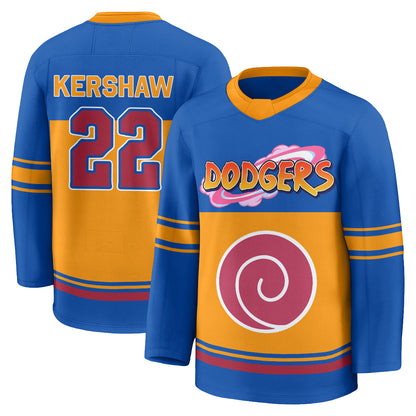 LAD Naruto Edition Vapor Hockey Jersey - Stitched-DTD