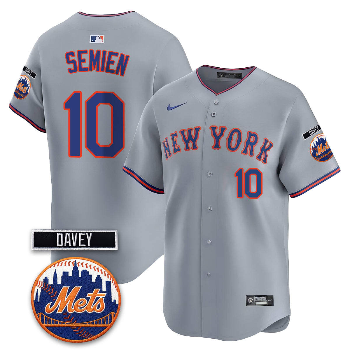 NYM 2026 Davey Johnson Memorial Vapor Limited Jersey - All Stitched-DTD