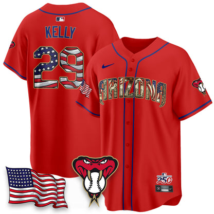 ARI 2026 Independence Day USA Vapor Limited Jersey - Stitched-DTD