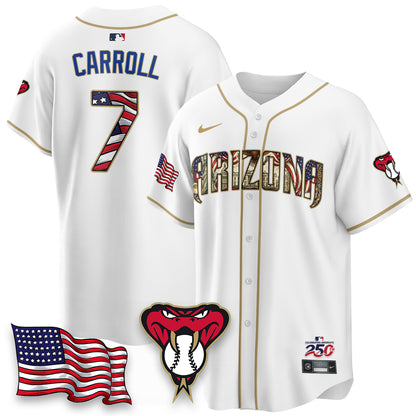 ARI 2026 Independence Day USA Vapor Limited Jersey - Stitched-DTD