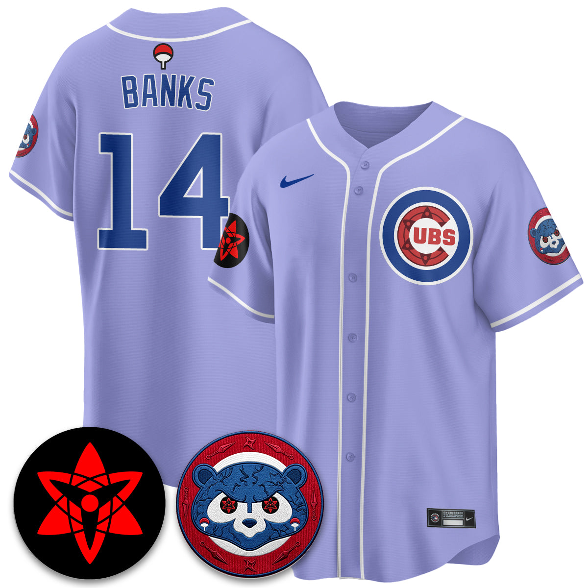 CHC Uchiha Sasuke Vapor Limited Jersey - Stitched-DTD