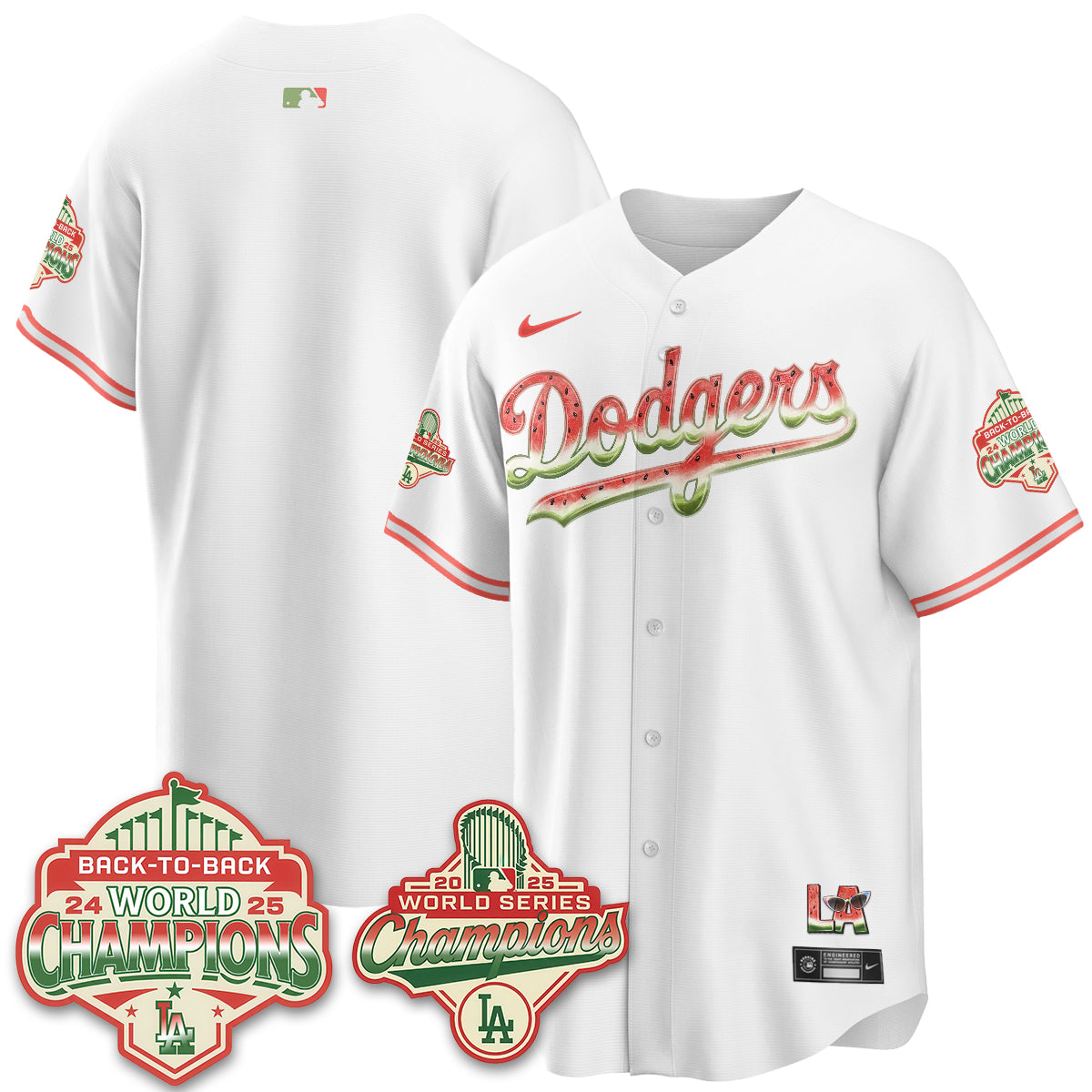 LAD National Watermelon Day Vapor Jersey - Stitched-DTD
