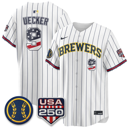 MIL Fourth of July Vapor Limited Jersey - Stitched-DTD