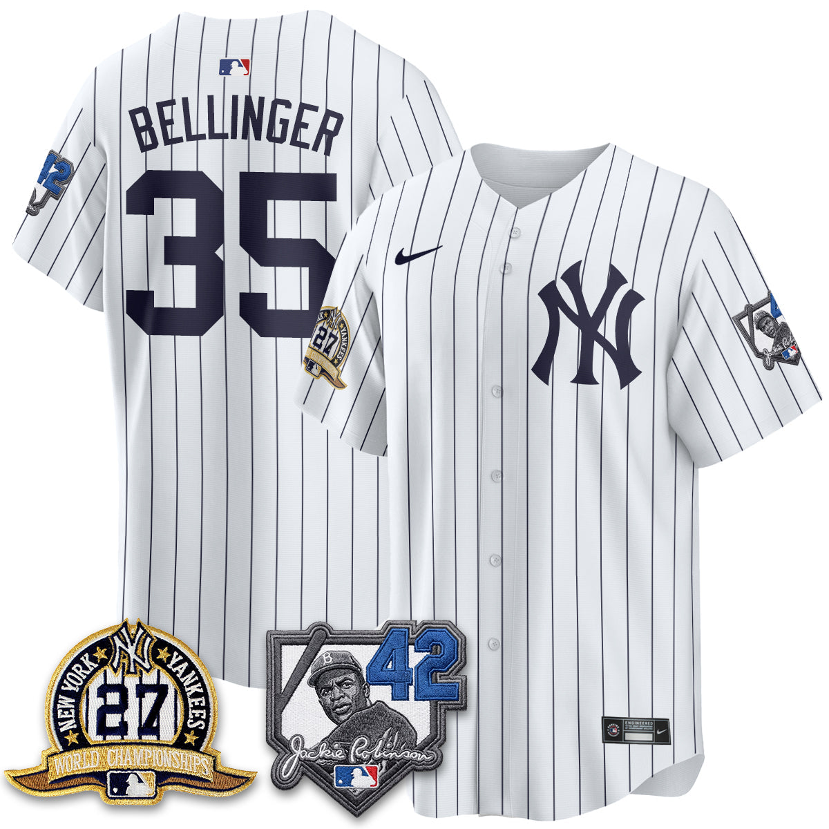 NYY 2026 Jackie Robinson Day Vapor Limited Jersey - All Stitched-DTD