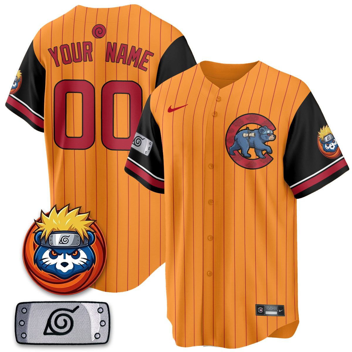 CHC Naruto Akatsuki Vapor Limited Custom Jersey V2- Stitched-DTD