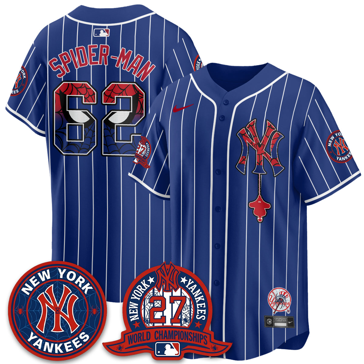 NYY x Web-Head 2026 Vapor Jersey - Printed-DTD