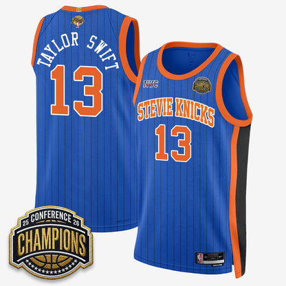 NYK 2026 Finals TS Jersey- Stitched-DTD