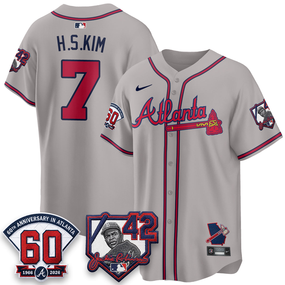 ATL 2026 Jackie Robinson Day Vapor Limited Jersey - All Stitched-DTD