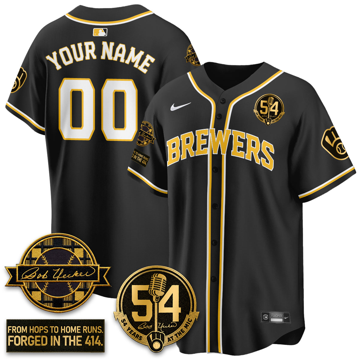 MIL 2026 Black Out Style Limited Vapor Custom Jersey - All Stitched-DTD