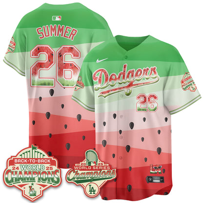 LAD National Watermelon Day Vapor Jersey - Stitched-DTD