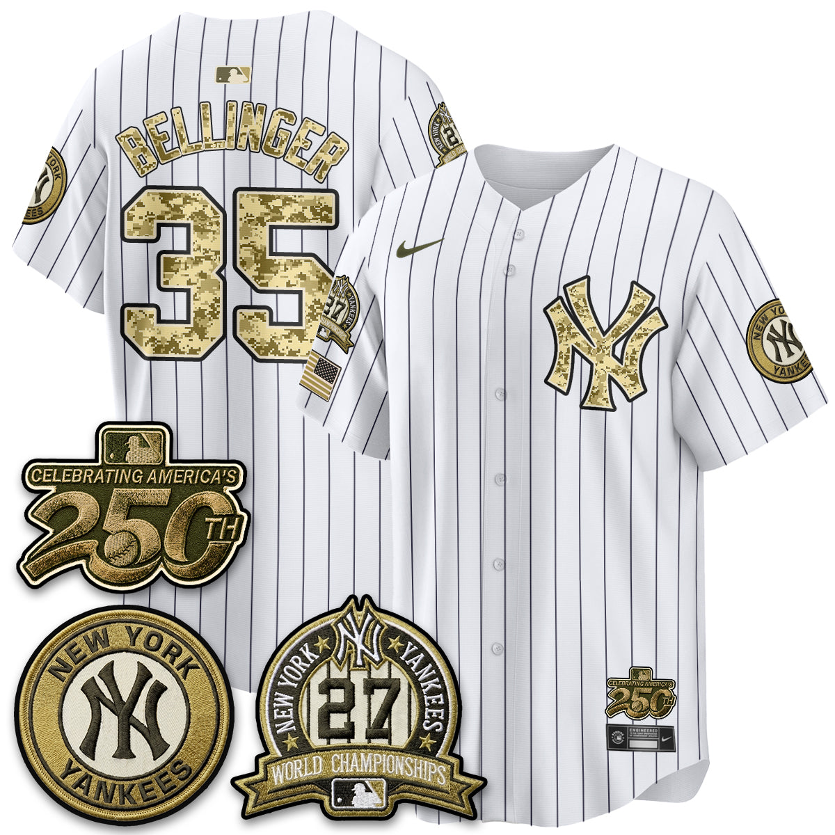 NYY Salute to Service 2026 Vapor Limited Jersey - Stitched-DTD