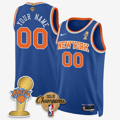 NYK 2026 Basketball Champions Vapor Custom Jersey - Stitched-DTD