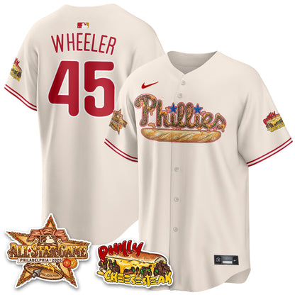 Philadelphia Phillies Cheesesteak Edition Vapor Limited Jersey - Stitched-DTD