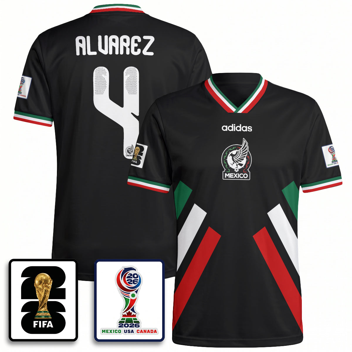 Mexico WC 2026 Fan Gear Version Jersey - Printed-DTD