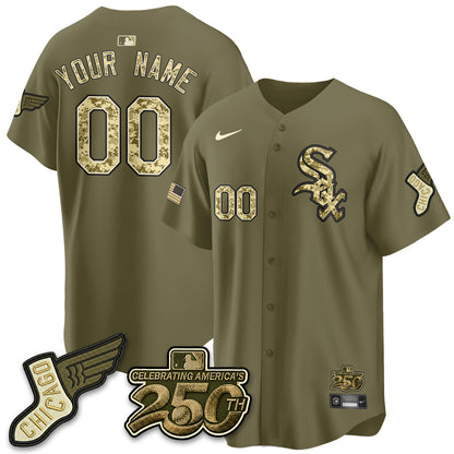 CWS Salute to Service 2026 Vapor Limited Custom Jersey - Stitched-DTD