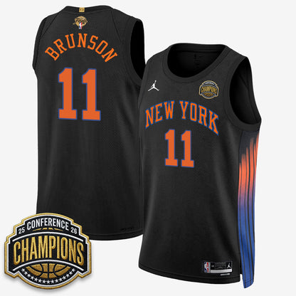 NYK 2026 NBA Finals City Edition Jersey V3- Stitched-DTD