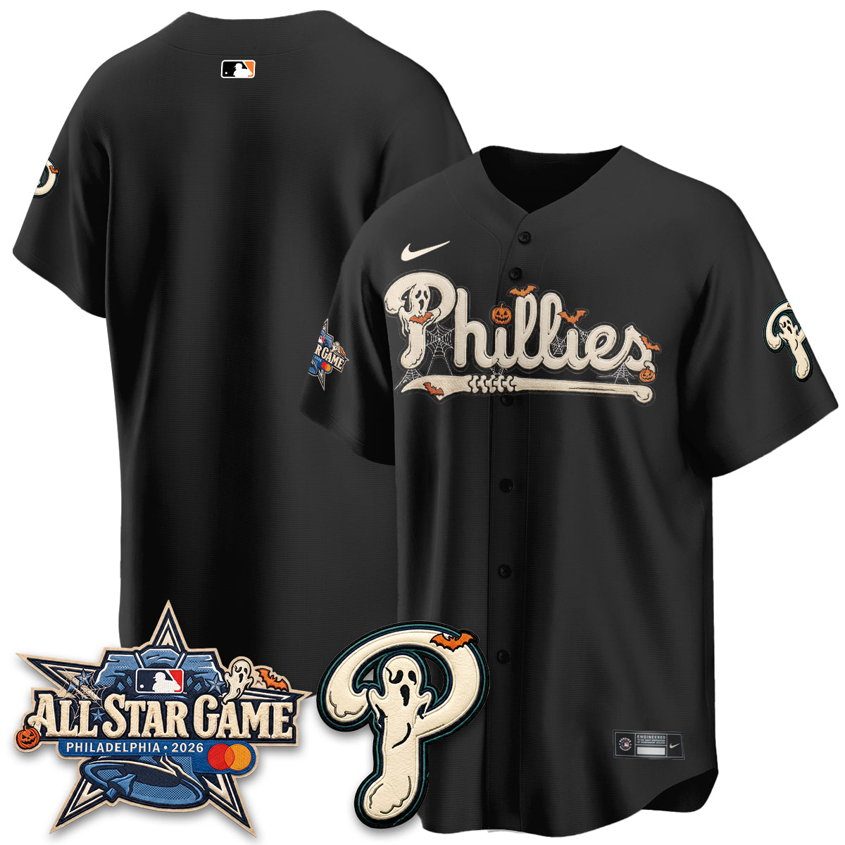 PHI Halloween 2026 Vapor Limited Jersey - Stitched-DTD