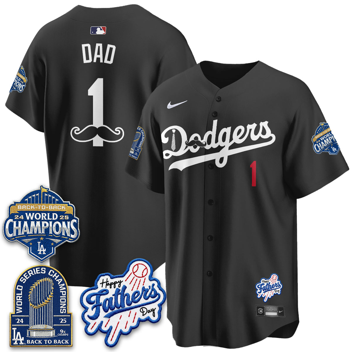 LAD Happy Father's Day 2026 Jersey - Stitched-DTD