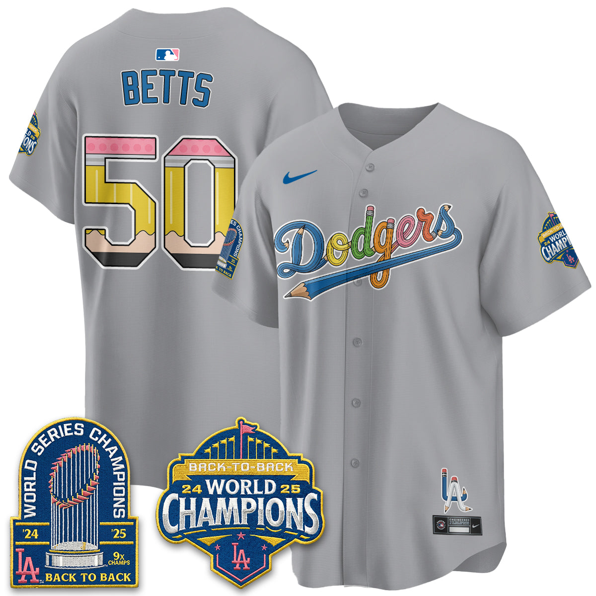 LAD x Back to School Style Vapor Jersey - Stitched-DTD