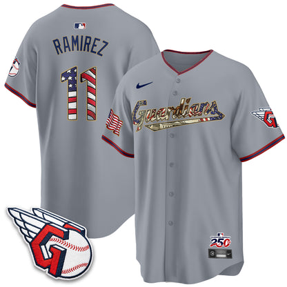 CLE 2026 Independence Day USA Vapor Jersey - Stitched-DTD