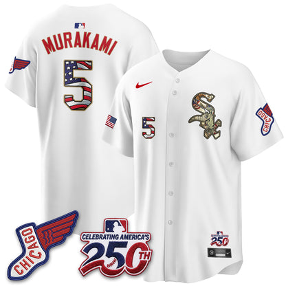 CWS 2026 Independence Day USA Vapor Jersey - Stitched-DTD