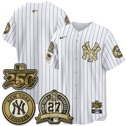 NYY Salute to Service 2026 Vapor Limited Jersey - Stitched-DTD