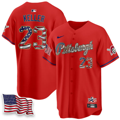 PIT 2026 Independence Day USA Vapor Limited Jersey - Stitched-DTD