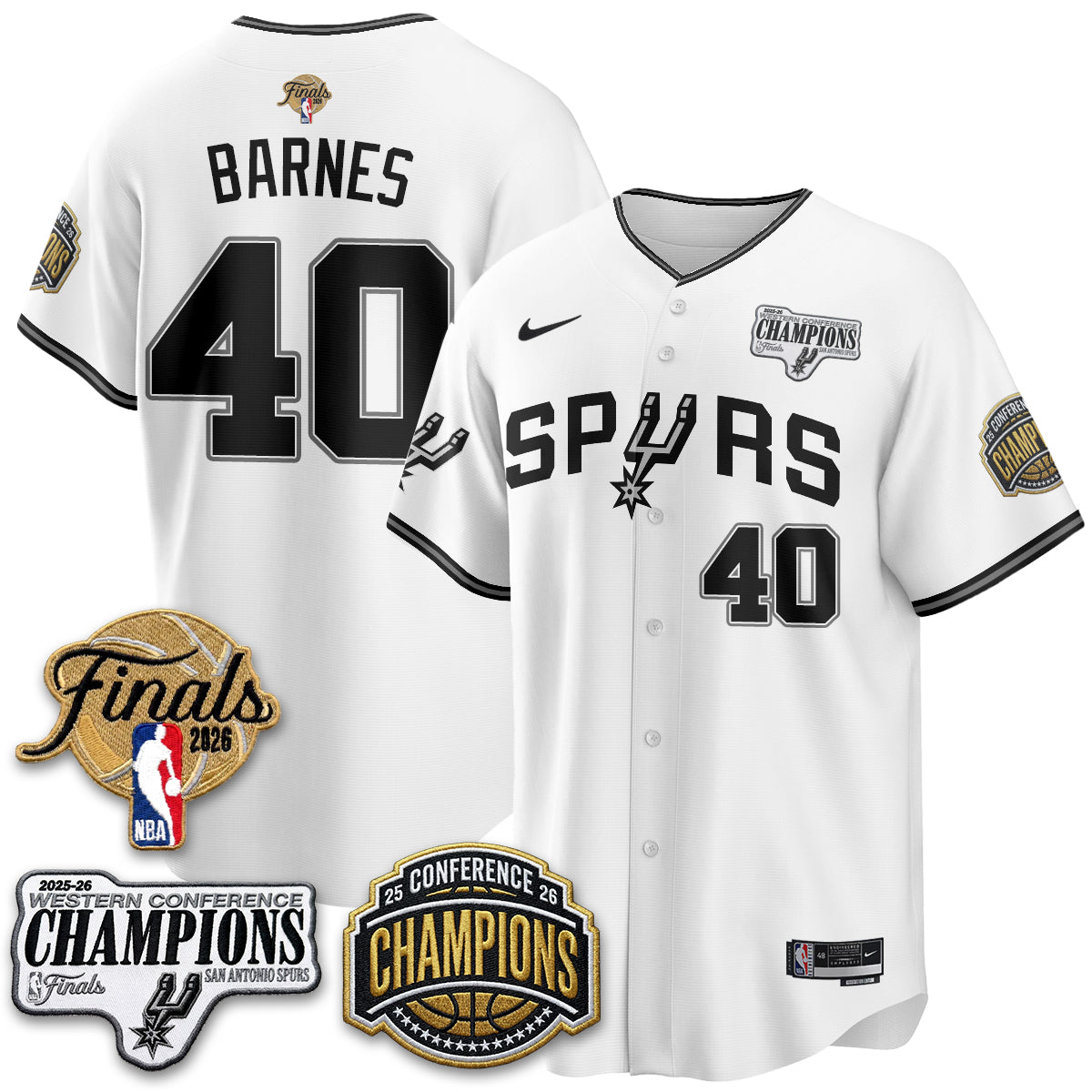 SAS 2026 Basketball Finals Vapor Jersey - Stitched-DTD