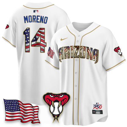 ARI 2026 Independence Day USA Vapor Limited Jersey - Stitched-DTD