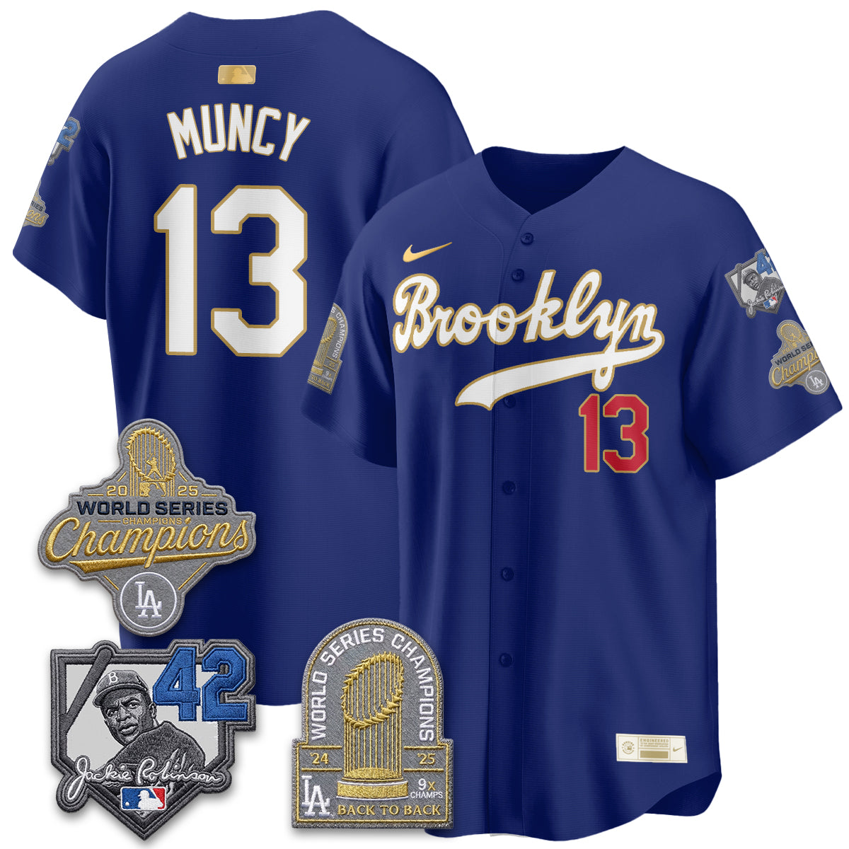 LAD 2026 Brooklyn Jackie Robinson Limited Jersey - All Stitched-DTD