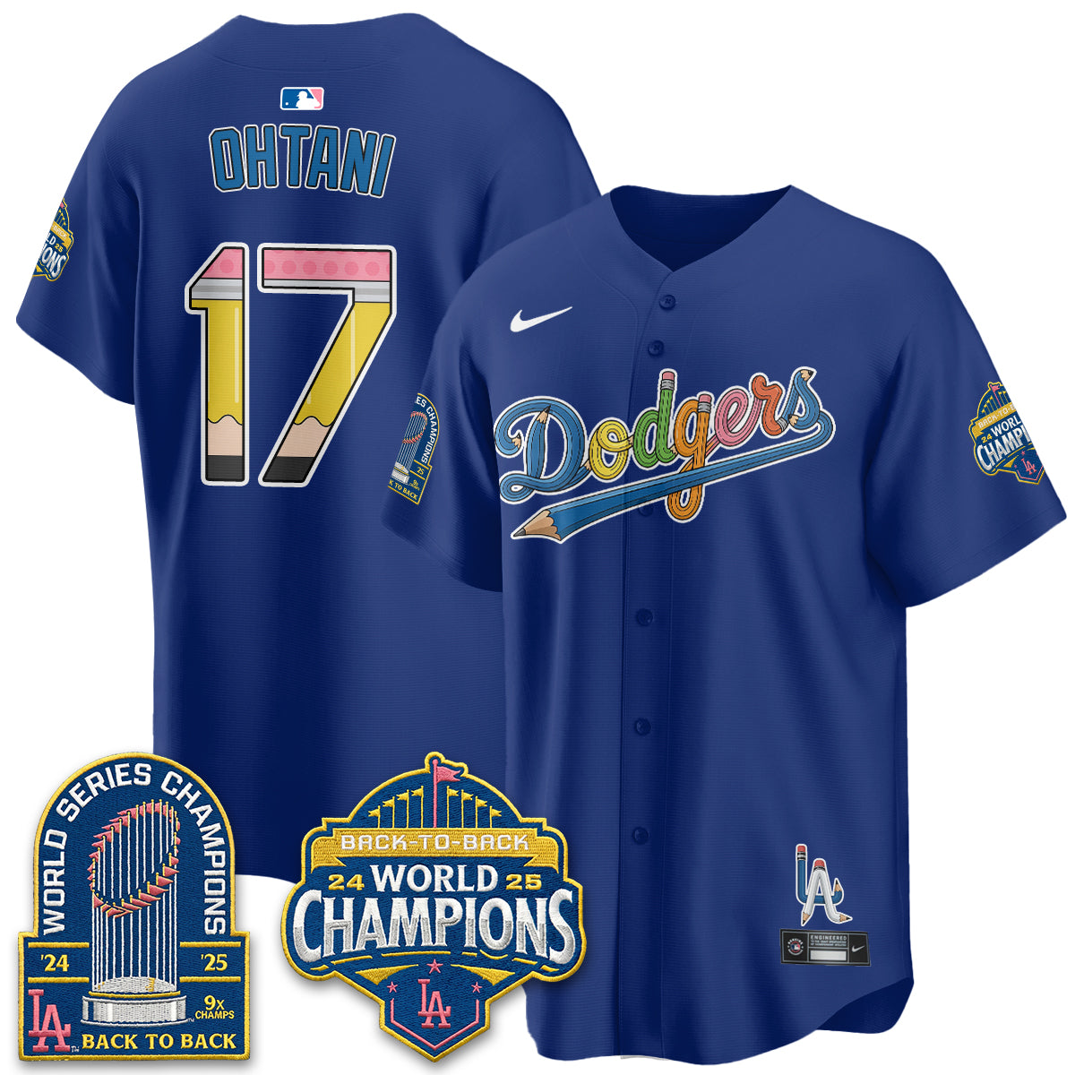 LAD x Back to School Style Vapor Jersey - Stitched-DTD