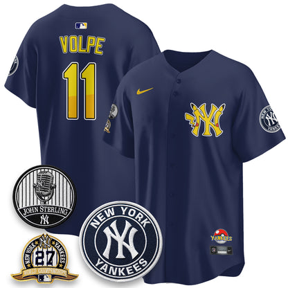 NYY x PKM Cartoon Limited Jersey -  Stitched-DTD