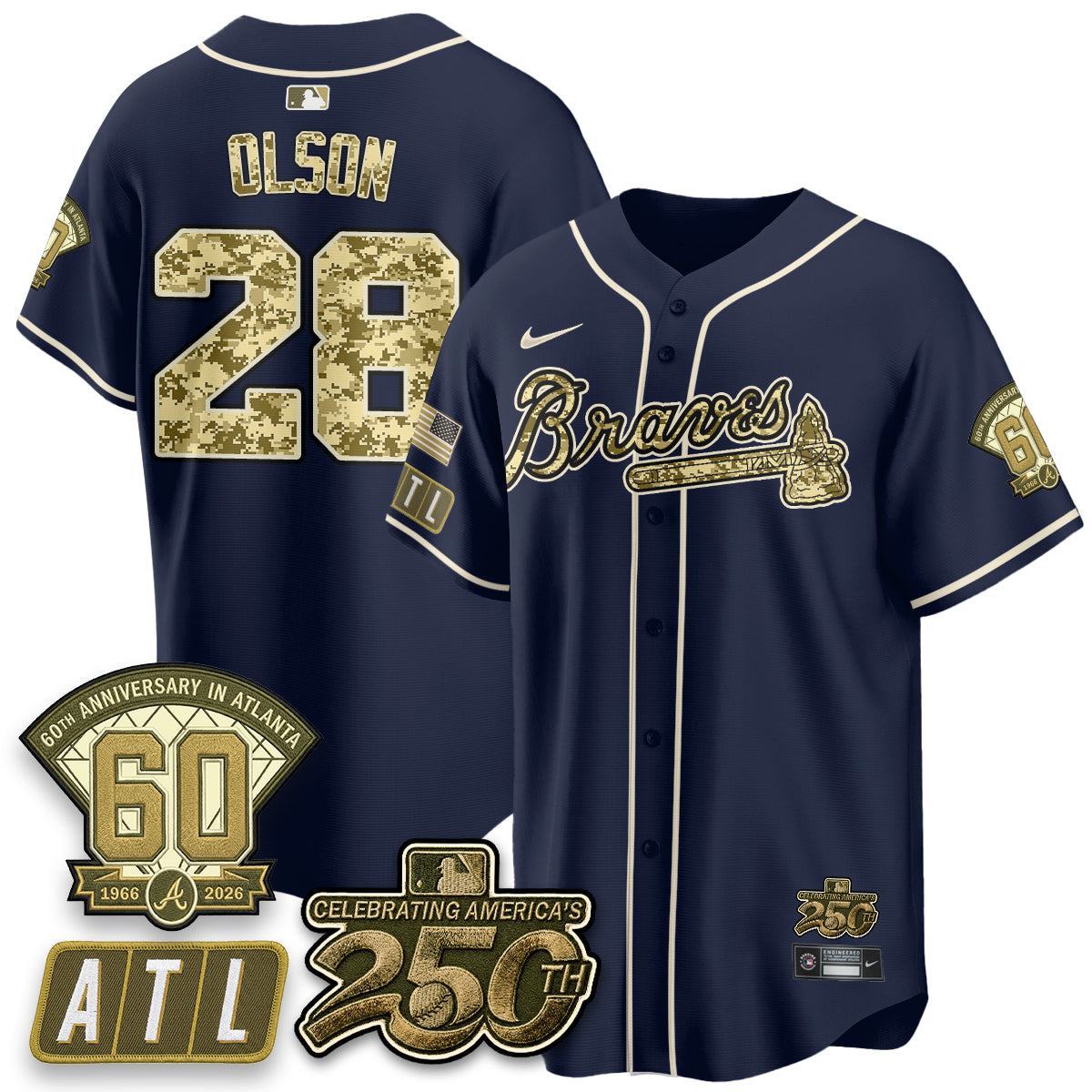 ATL Salute to Service 2026 Vapor Limited Jersey - All Stitched-DTD
