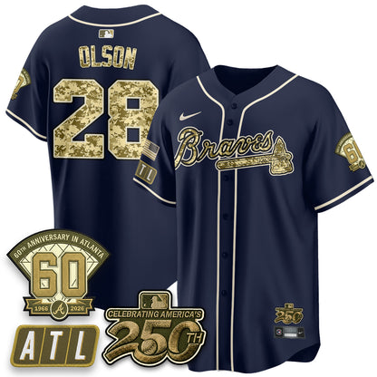 ATL Salute to Service 2026 Vapor Limited Jersey - All Stitched-DTD
