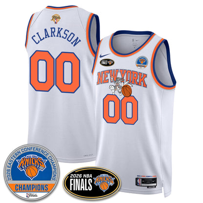 NYK 2026 NBA Eastern Conference Champions x Bunny Vapor Jersey - Stitched-DTD