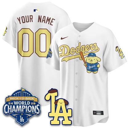LAD Pompompurin Edition Vapor Custom Jersey - Stitched-DTD