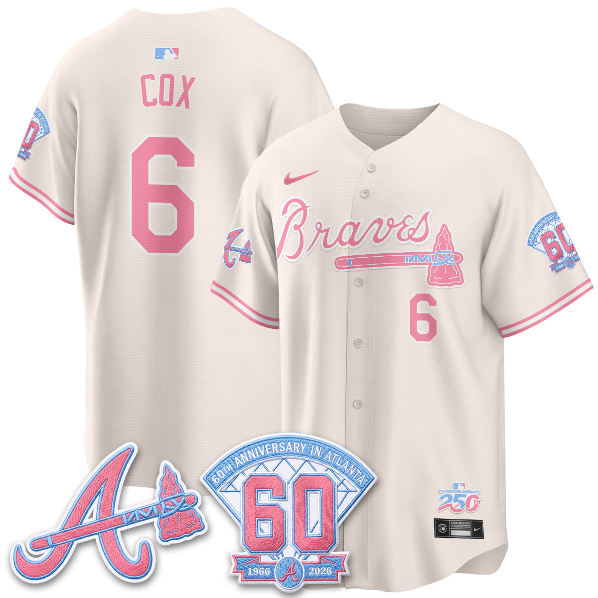 ATL x Bubblegum Vapor Jersey - Stitched-DTD