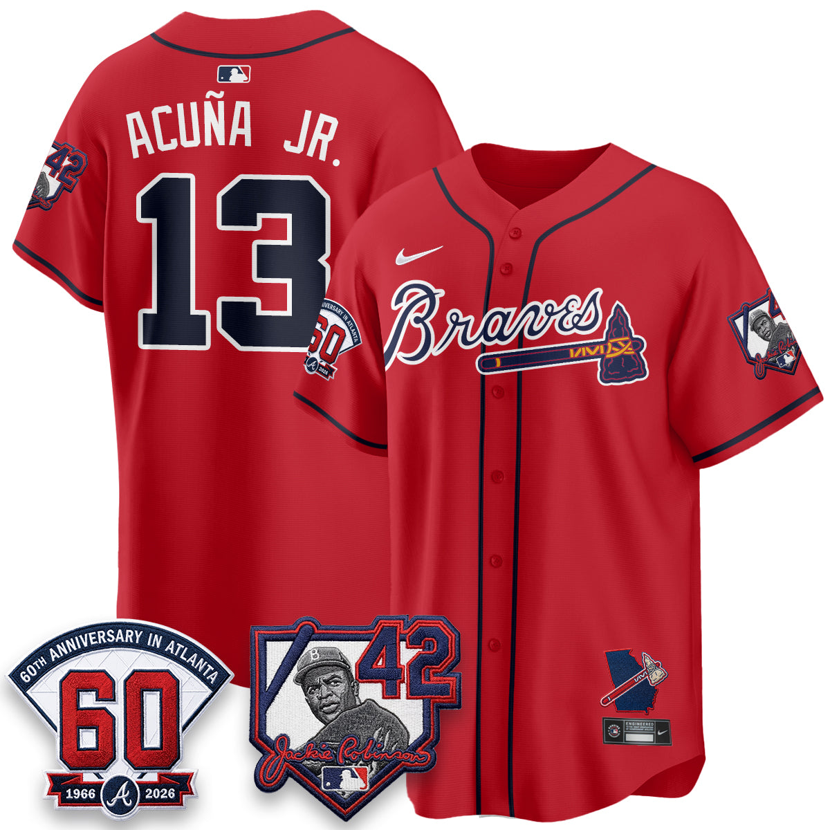 ATL 2026 Jackie Robinson Day Vapor Limited Jersey - All Stitched-DTD