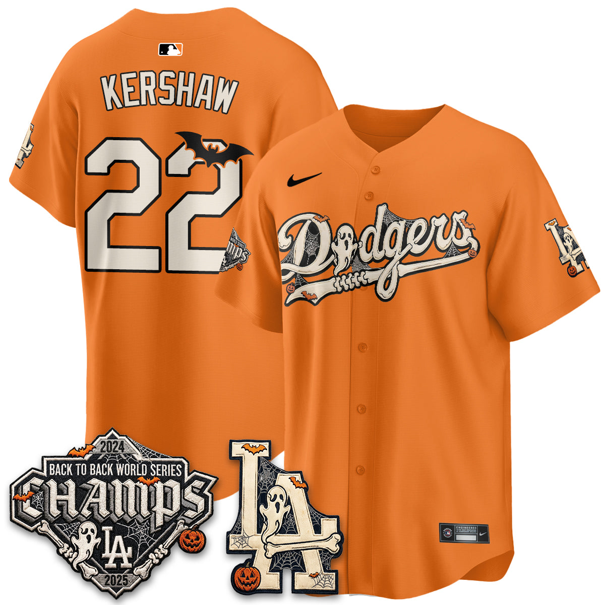 LAD Halloween 2026 Vapor Jersey - Stitched-DTD