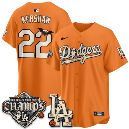 LAD Halloween 2026 Vapor Jersey - Stitched-DTD
