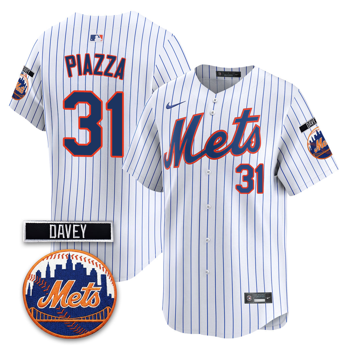 NYM 2026 Davey Johnson Memorial Vapor Limited Jersey - All Stitched-DTD