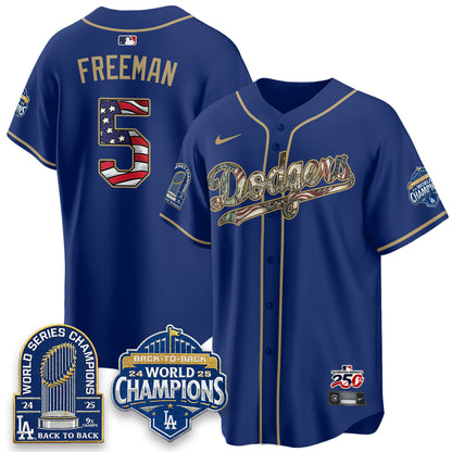 LAD 2026 Independence Day USA Vapor Limited Jersey - Stitched-DTD