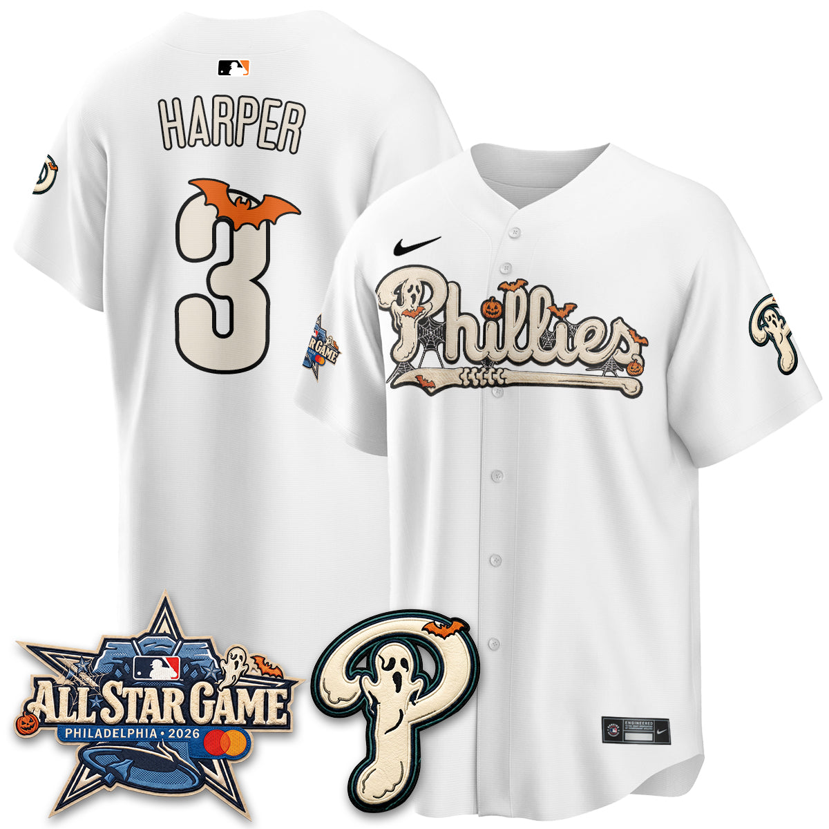 PHI Halloween 2026 Vapor Limited Jersey - Stitched-DTD