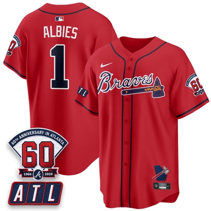 ATL 2026 60th Anniversary Vapor Limited Jersey - All Stitched-DTD