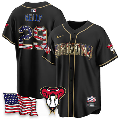 ARI 2026 Independence Day USA Vapor Limited Jersey - Stitched-DTD