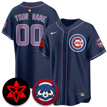 CHC Uchiha Sasuke Vapor Limited Custom Jersey - Stitched-DTD