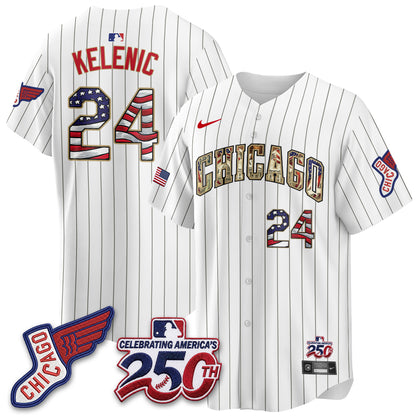 CWS 2026 Independence Day USA Vapor Jersey - Stitched-DTD