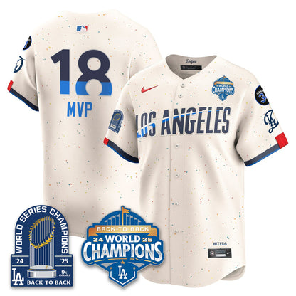 LAD Alternate  Vapor Limited Jersey - 9x Champs - All Stitched-DTD
