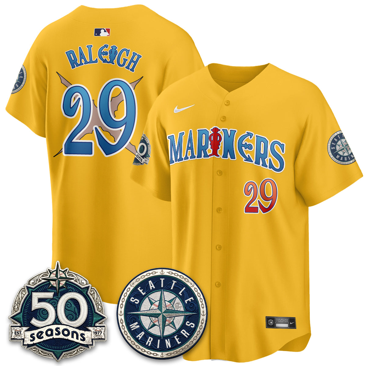 SEA x Japanese Cartoon Vapor Limited Jersey - Stitched-DTD