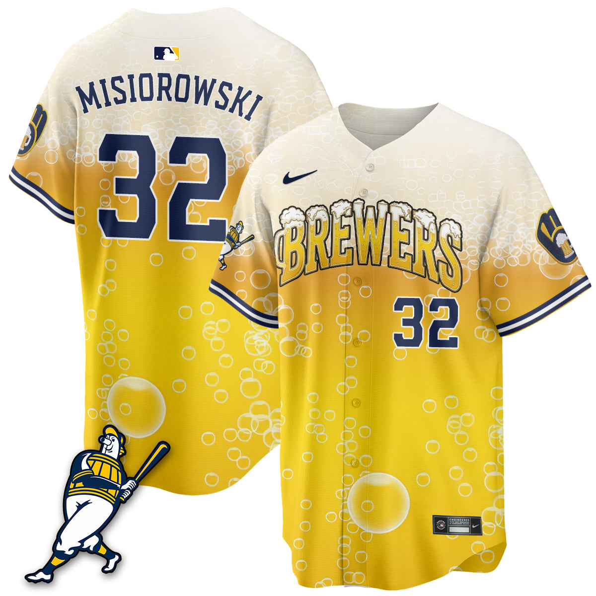 MIL "Pitcher & Pint" Edition Vapor Limited Jersey - Stitched-DTD